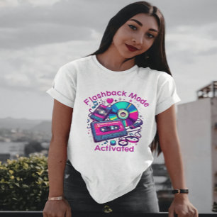 Camiseta Amante de la Música Retro - Modo Flashback: Activa