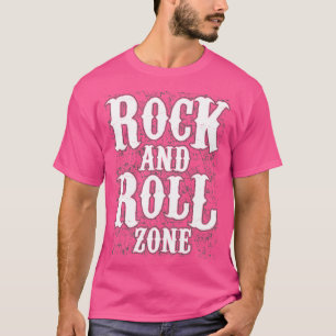 Camiseta Amante de la música rock and Roll Typography