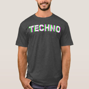 Camiseta Amante de la música Techno - Festival de música Dj