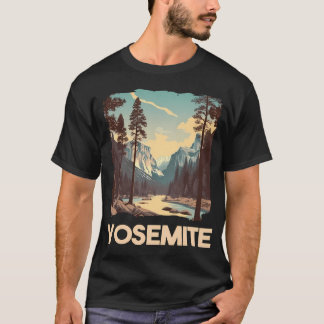 Camiseta Amante de la naturaleza del Parque Nacional Yosemi
