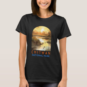 Camiseta Amante de la naturaleza del viaje explorando el Pa