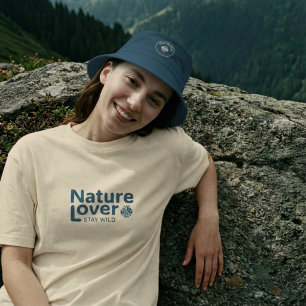 Camiseta Amante de la naturaleza Estancia de camping en la