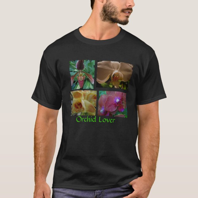 Camiseta Amante de la orquídea (Anverso)