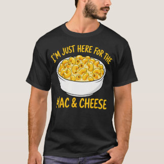 Camiseta Amante de la pasta macarrones ESTOY AQUÍ SOLO POR