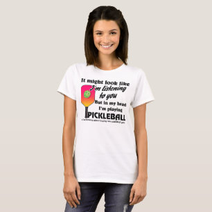 Camiseta Amante de la pelota de futbol en mi cabeza estoy j