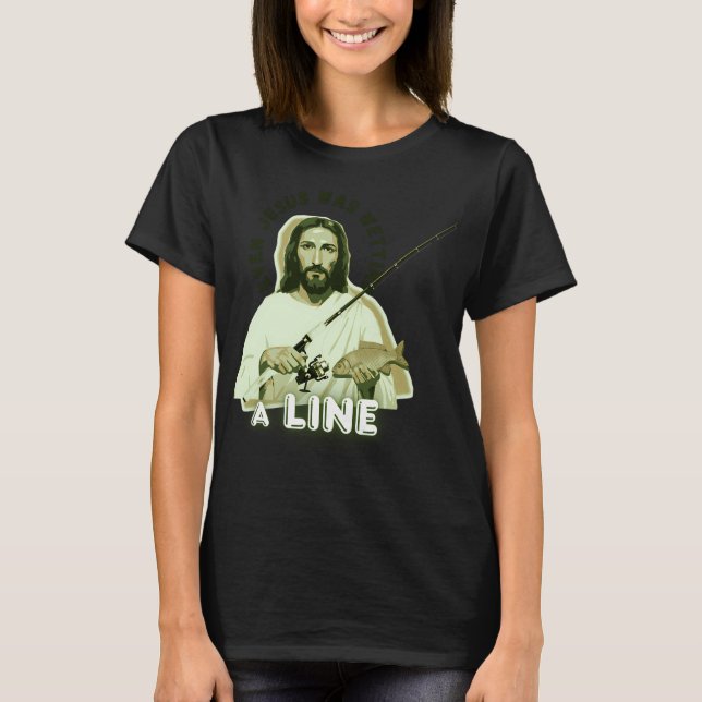 Camiseta Amante de la pesca de Jesús (Anverso)