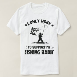 Camiseta Amante de la pesca, idea de regalo para pescadores
