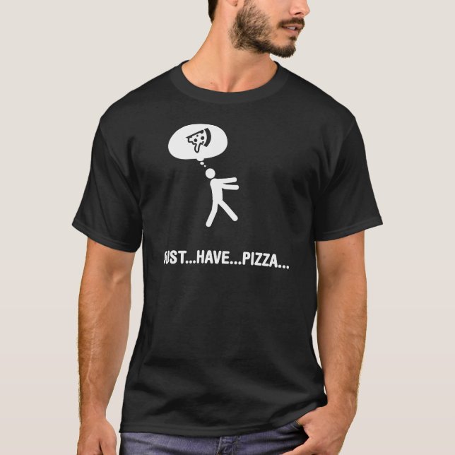 Camiseta Amante de la pizza (Anverso)