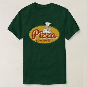 Camiseta Amante de la Pizza Buen Provecho