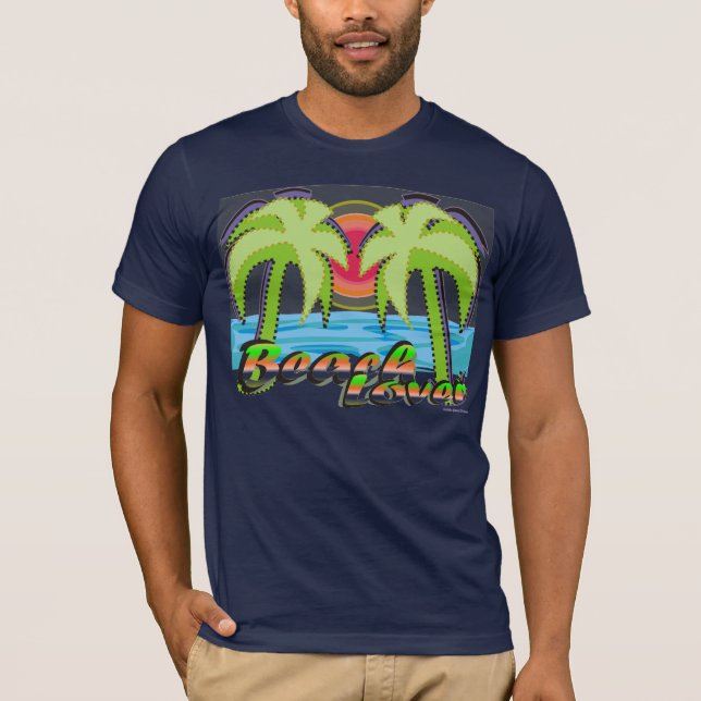 Camiseta Amante de la playa (Anverso)