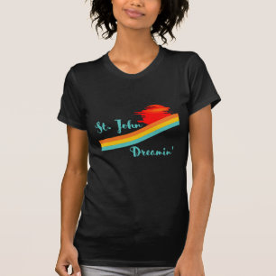 Camiseta Amante de la playa de la isla tropical del Caribe