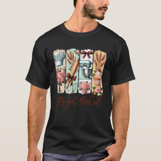 Camiseta Amante de la repostería Panadero Pincelada Coqueta
