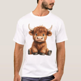 Camiseta Amante de la vaca de las Highlands, vaca de las Hi