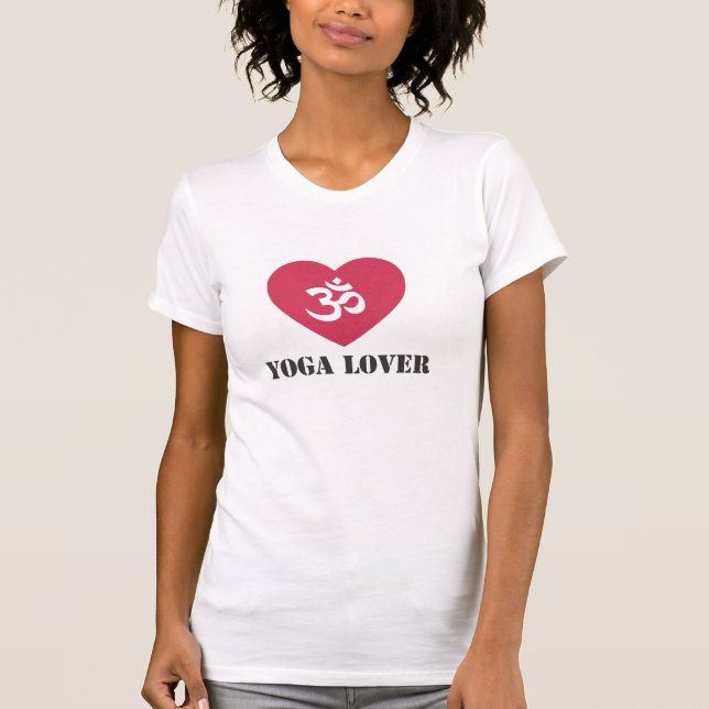 Camiseta Amante de la yoga (Anverso)