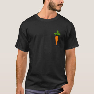 Camiseta Amante de la Zanahoria Vitamina A Vegano