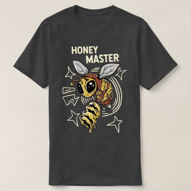 Camiseta amante de las abejas1 (Diseño del anverso)