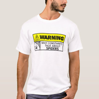 Camiseta amante de las arañas divertidas