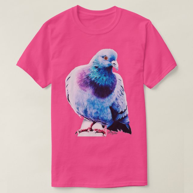 Camiseta Amante de las aves (Diseño del anverso)