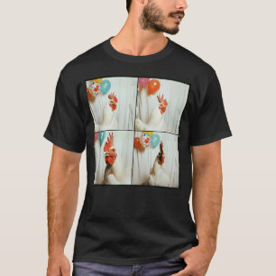 Camiseta Amante de las gallinas mascota granja fiesta diver
