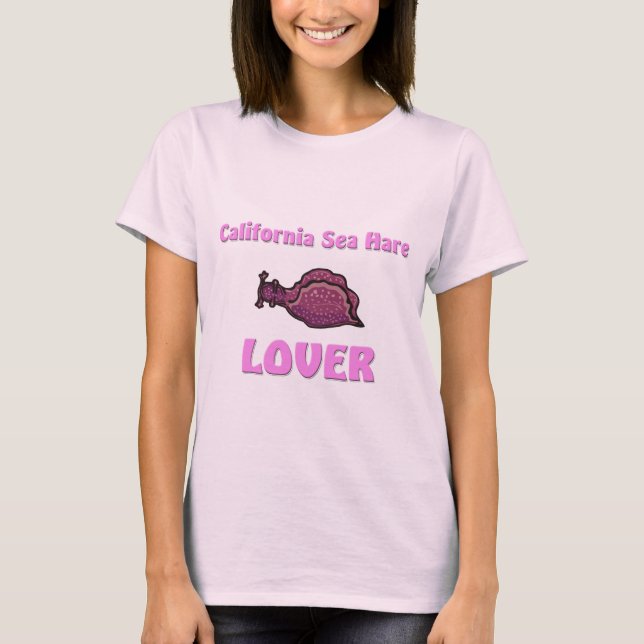 Camiseta Amante de las liebres de mar de California (Anverso)