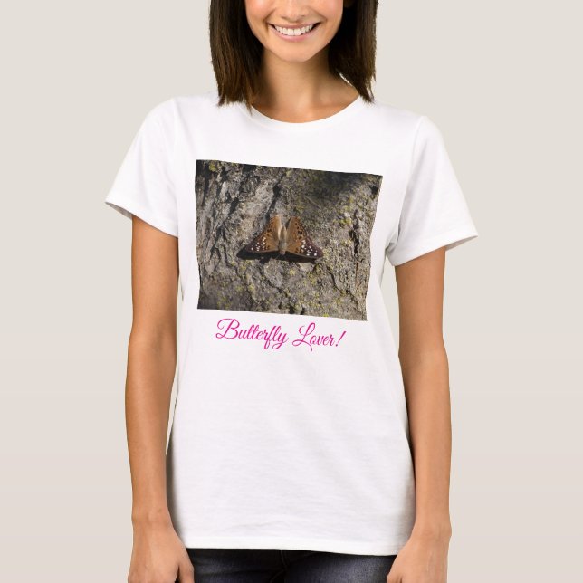 Camiseta Amante de las mariposas (Anverso)