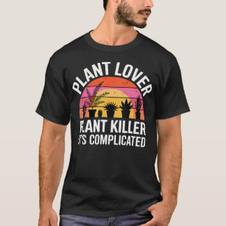 Camiseta Amante de las Plantas Asesino de Plantas Es Compli