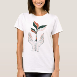 Camiseta Amante de las Plantas   Camiseta Minimali