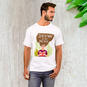 Camiseta Amante de Libros Quédate en Casa Lee Más Libros