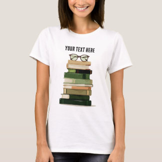 Camiseta Amante de Libros Retro