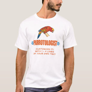 Camiseta Amante de Loro Divertido