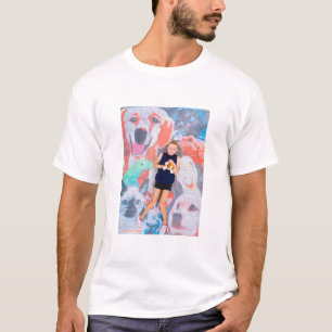 Camiseta Amante de los animales - Arte infantil para la CHO