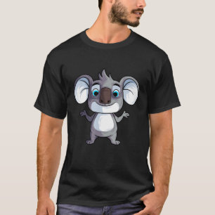 Camiseta Amante de los Animales Koala Oso Borroso Pijama Au