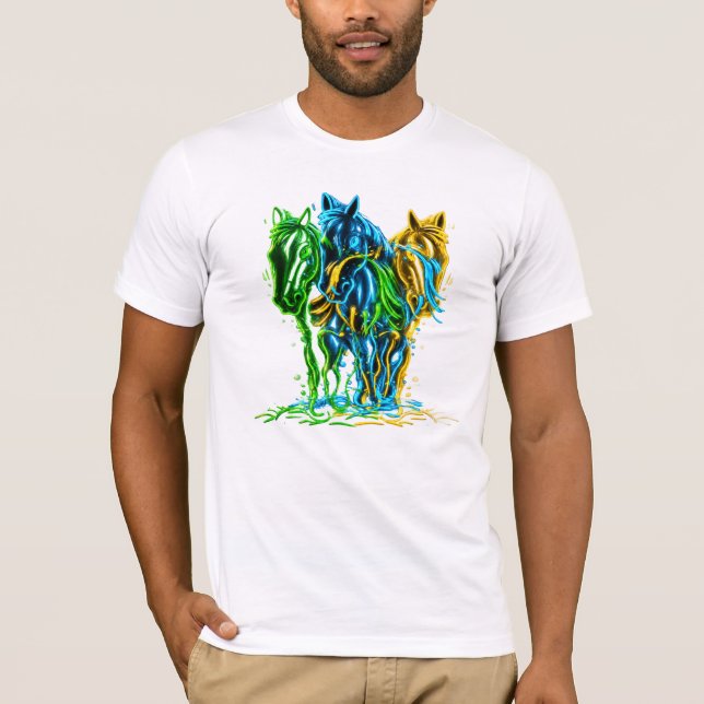 Camiseta Amante de los caballos (Anverso)