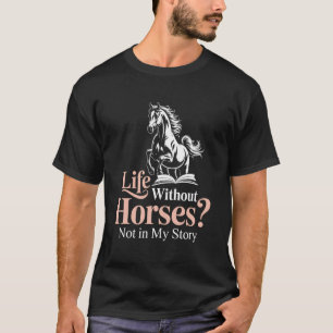 Camiseta Amante de los caballos ecuestre y equitación para