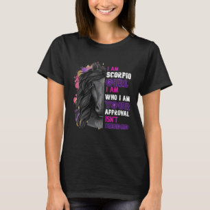 Camiseta Amante de los Caballos Soy Chica Escorpio Ama Mont
