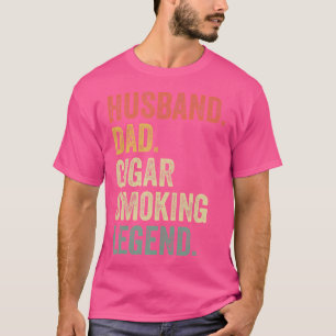 Camiseta Amante de los cigarros para papá hombres divertido