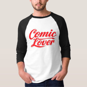 Camiseta Amante de los Cómics Diseño Negrita 6