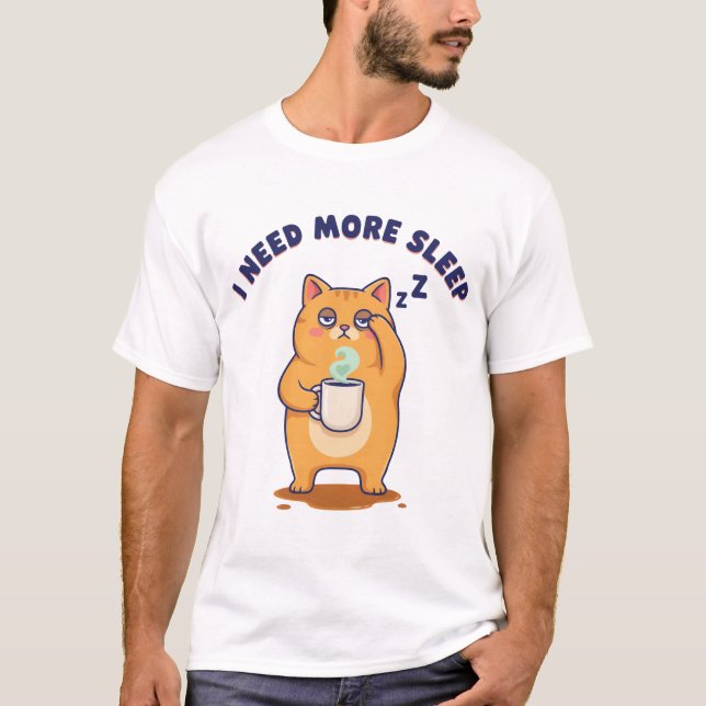 Camiseta Amante de los gatos (Anverso)