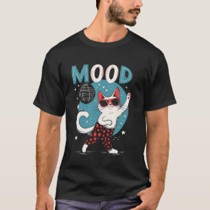 Camiseta Amante de los gatos Animal Disco Retro Club de bai