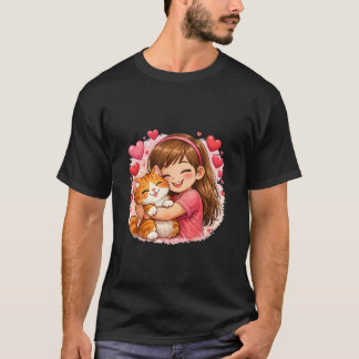 Camiseta Amante de los Gatos por Siempre