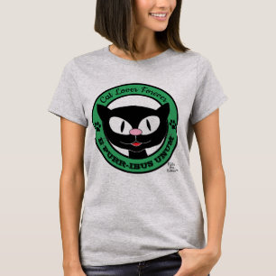 Camiseta Amante de los Gatos por Siempre E PURR-IBUS UNUM