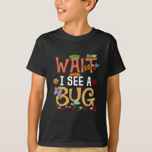 Camiseta Amante de los insectos de los niños para la captur