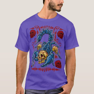 Camiseta Amante de los insectos del Gótico del escorpión cr