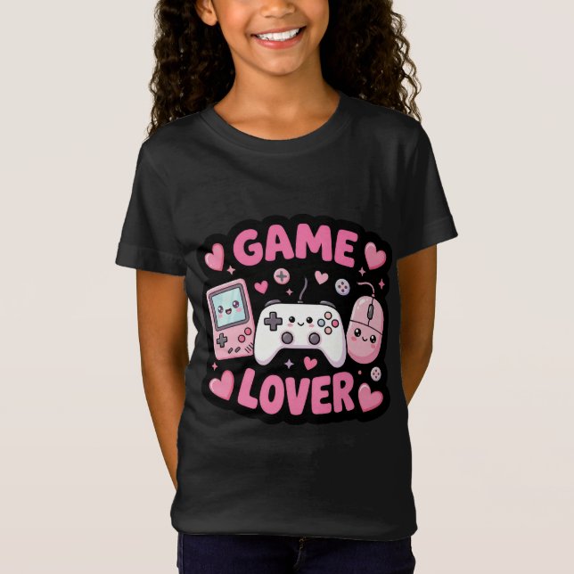 Camiseta Amante de los juegos (Anverso)