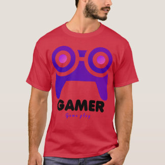 Camiseta Amante de los juegos divertido retro
