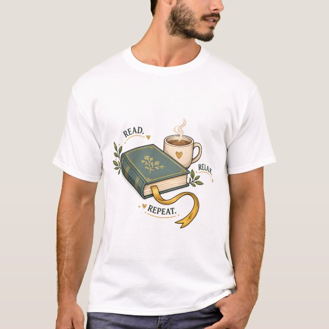Camiseta Amante de los libros (Anverso)