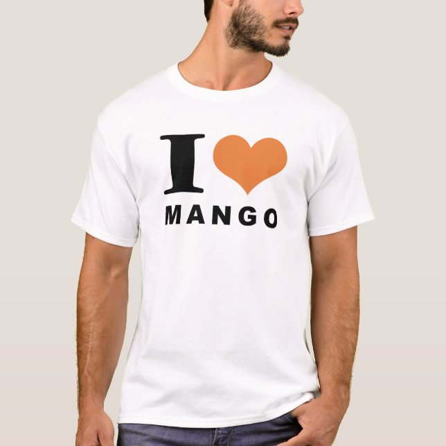 Camiseta amante de los mangos (Anverso)