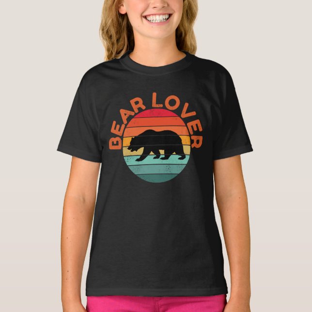 CAMISETA AMANTE DE LOS OSOS (Anverso)