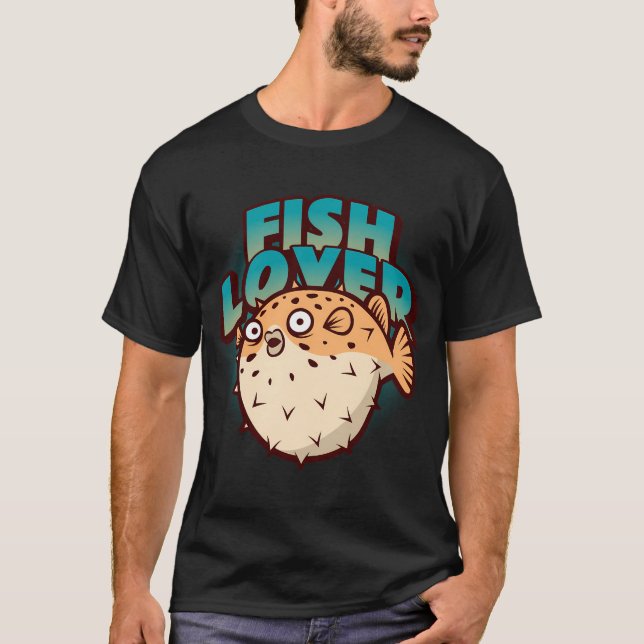 Camiseta Amante de los peces (Anverso)