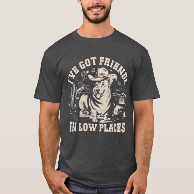 Camiseta – Amante de los perros CORGI (Anverso)